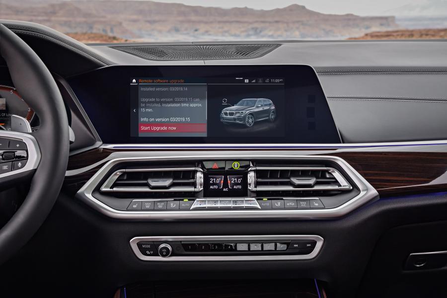 Детали интерьера BMW X5 xDrive30d M Sport (G05) 2018 года  (WW) (фото 47 из 75)
